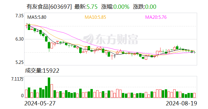 有友食品：补选赵吟为公司第四届董事会独立董事